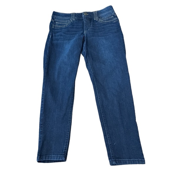 Democracy “Ab” Technology Stretch Blue Denim Jeans Women’s Size 12 B1034XXBX - Picture 1 of 12